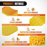 Nilight Tire Saver Ramps, 17.3 Inch RV Car Flat Spot Prevention Storage Pads, 4-Pack, view 5
