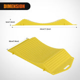 Nilight Tire Saver Ramps, 17.3 Inch RV Car Flat Spot Prevention Storage Pads, 4-Pack, view 6
