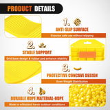 Nilight Tire Saver Ramps, 19.7 Inch RV Car Flat Spot Prevention Storage Pads, 4-Pack, view 5