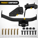 Nilight Tow Hitch for 2021-2025 Hyundai Santa Fe 2021-2025 Kia Sorento | 2 Inch Receiver Class 3 Trailer Hitch for 2021 2022 2023 2024 2025 Hyundai Santa Fe 2021-2025 Kia Sorento Black Powder Coated, view 2
