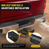 Nilight Tow Hitch Step 2 inch Receiver Heavy Duty Steel Rear Bumper Guard | for Pickup Truck SUV Van Universal 350lbs Capacity Wide Non Slip Trailer Hitch Step Bar with 5/8 inch Pin Clip, view 6