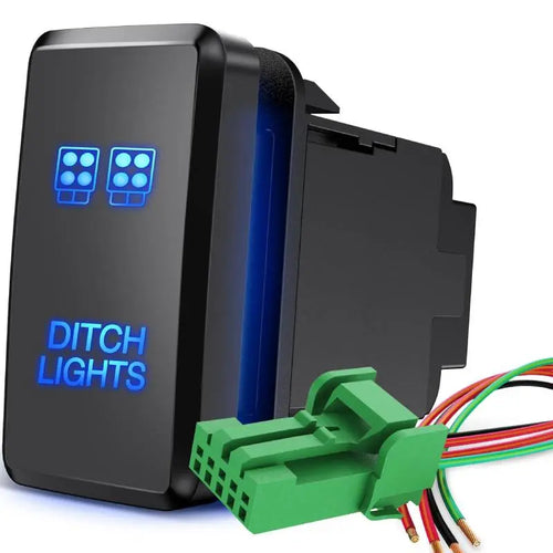 Nilight Toyota Ditch Lights Push Button ON/Off Switch