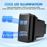 Nilight Toyota Ditch Lights Push Button ON/Off Switch, view 5