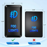 Nilight Toyota Fog Lights Push Button ON/Off Switch, view 2