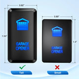 Nilight Toyota Garage Opener Push Button ON/Off Switch, view 2