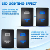 Nilight Toyota LED Light Bar Push Button ON/Off Switch, view 5