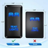 Nilight Toyota Rear Lights Push Button ON/Off Tall Switch, view 2