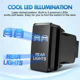 Nilight Toyota Rear Lights Push Button ON/Off Tall Switch, view 4