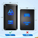 Nilight Toyota Zombie Lights Push Button ON/Off Switch, view 4