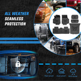 Nilight TPE Floor Mats & Cargo Mats Set for Tesla Model Y (5 Seat only) | 2021 2022 2023 2024 2025 All Weather Custom Fit Heavy Duty Floor Liners, view 5