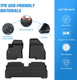 Nilight TPE Floor Mats for Chevy Bolt EUV 2022 2023 2024, All Weather Custom Fit Heavy Duty Floor Liners, view 3