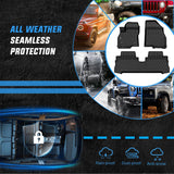 Nilight TPE Floor Mats for Chevy Bolt EV 2017 2018 2019 2020 2021 2022 2023, All Weather Custom Fit Heavy Duty Floor Liners, view 5