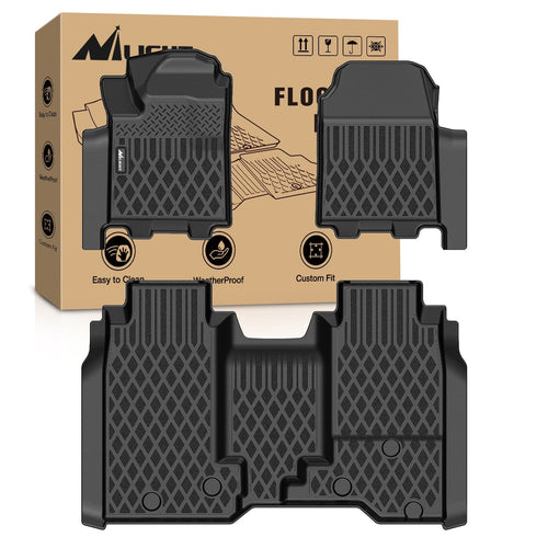 Nilight TPE Floor Mats for Chevy Chevrolet Silverado EV WT Only 2024 2025 2026 All Weather Custom Fit Heavy Duty Floor Liners