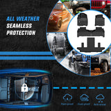 Nilight TPE Floor Mats for Chevy Chevrolet Suburban GMC Yukon XL 7 Seats Bucket Seats 2021 2022 2023 2024 2025 2026 All Weather Custom Fit Heavy Duty Floor Liners, view 6