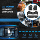 Nilight TPE Floor Mats for Chevy Tahoe GMC Yukon 2015 2016 2017 2018 2019 2020 (Not for XL) All Weather Custom Fit Heavy Duty Floor Liners, view 5
