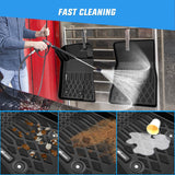 Nilight TPE Floor Mats for Ford Mustang 2015 2016 2017 2018 2019 2020 2021 2022 2023 2024 2025 2026 All Weather Custom Fit Heavy Duty Floor Liners, view 5