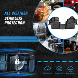 Nilight TPE Floor Mats for Ford Transit 150 250 350 350HD w/Carpet Flooring (No for Connect) 2015 2016 2017 2018 2019 2020 2021 All Weather Custom Fit Heavy Duty Floor Liners, view 6
