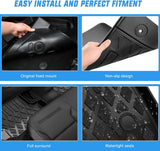 Nilight TPE Floor Mats for Honda Accord 2008 2009 2010 2011 2012 All Weather Custom Fit Heavy Duty Floor Liners, view 4