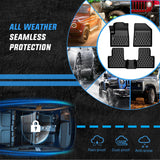 Nilight TPE Floor Mats for Jeep Cherokee 2015 2016 2017 2018 2019 2020 2021 2022 2023 All Weather Custom Fit Heavy Duty Floor Liners, view 6