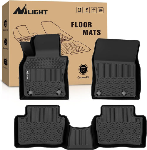 Nilight TPE Floor Mats for Mazda 3 (FWD Only) 2019 2020 2021 2022 2023 2024 2025 2026, All Weather Custom Fit Heavy Duty Floor Liners