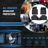 Nilight TPE Floor Mats for Mazda 3 (FWD Only) 2019 2020 2021 2022 2023 2024 2025 2026, All Weather Custom Fit Heavy Duty Floor Liners, view 5