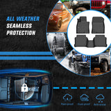 Nilight TPE Floor Mats for Mazda 6 2014 2015 2017 2018 2019 2020 2021, All Weather Custom Fit Heavy Duty Floor Liners, view 5