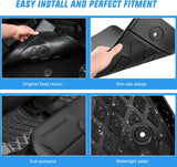 Nilight TPE Floor Mats for Mazda CX-30 CX30 2020 2021 2022 2023 2024 2025 2026 All Weather Custom Fit Heavy Duty Floor Liners, view 4