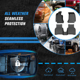 Nilight TPE Floor Mats for Mercedes Benz E-Class E300 E320 E350 E400 E550 E63 2017 2018 2019 2020 2021 2022 2023 All Weather Custom Fit Heavy Duty Floor Liners, view 5