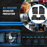 Nilight TPE Floor Mats for Nissan Altima 2007 2008 2009 2010 2011 2012 All Weather Custom Fit Heavy Duty Floor Liners, view 6