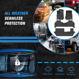 Nilight TPE Floor Mats for Nissan Armada 8 Seats/Infiniti QX80 2025 2026 All Weather Custom Fit Heavy Duty Floor Liners, view 5