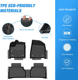 Nilight TPE Floor Mats for Nissan Murano 2025 2026 All Weather Custom Fit Heavy Duty Floor Liners, view 3