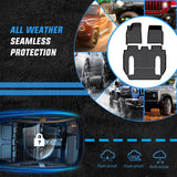 Nilight TPE Floor Mats for Tesla Model X 6 Seater 2022 2023 2024 2025 2026 All Weather Custom Fit Heavy Duty Floor Liners, view 5