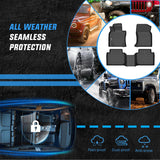 Nilight TPE Floor Mats for Toyota Camry AWD Only 2020 2021 2022 2023 2024, All Weather Custom Fit Heavy Duty Floor Liners, view 5
