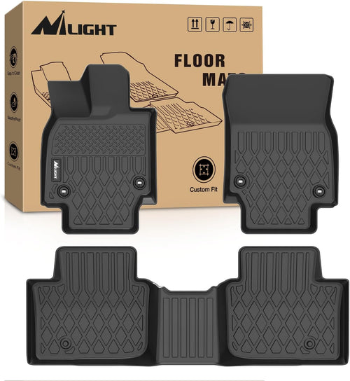 Nilight TPE Floor Mats for Toyota Crown 2023 2024 2025 2026 / Toyota Crown Signia 2025 2026, All Weather Custom Fit Heavy Duty Floor Liners