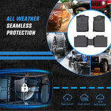 Nilight TPE Floor Mats for Toyota Tacoma Access Cab 2008 2009 2010 2011 All Weather Custom Fit Heavy Duty Floor Liners, view 5