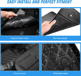 Nilight TPE Floor Mats for Volvo VNL 300 430 630 670 730 780 2004-2018 Volvo VT Models 2006-2010 All Weather Custom Fit Heavy Duty Floor Liners, view 4