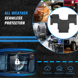 Nilight TPE Floor Mats for Volvo VNL 300 430 630 670 730 780 2004-2018 Volvo VT Models 2006-2010 All Weather Custom Fit Heavy Duty Floor Liners, view 5