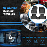 Nilight TPE Floor Mats for Volvo XC40 (Not for Recharge) 2019 2020 2021 2022 2023 2024 2025, All Weather Custom Fit Heavy Duty Floor Liners, view 5