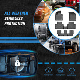 Nilight TPE Floor Mats for Volvo XC90 2016 2017 2018 2019 2020 2021 2022 2023 2024 2025 2026 (Only for Plug-in Hybrid Models) All Weather Custom Fit Heavy Duty Floor Liners, view 5