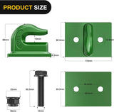 Nilight Tractor Bucket Grab Hook 3/8 Inch Dark Green (Pair), view 2