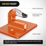 Nilight Tractor Bucket Grab Hook 3/8 Inch Orange (Pair), view 3