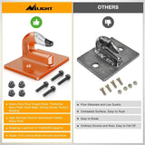 Nilight Tractor Bucket Grab Hook 3/8 Inch Orange (Pair), view 6