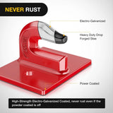 Nilight Tractor Bucket Grab Hook 3/8 Inch Red (Pair), view 3