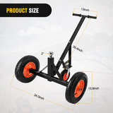 Nilight Trailer Dolly 1000LBS Tongue Weight Capacity, 2 Inch Ball, 16 Inch Tires For RV, Boat, Jet Ski, Car, Car Accessories, view 2