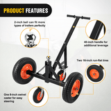 Nilight Trailer Dolly 1000LBS Tongue Weight Capacity, 2 Inch Ball, 16 Inch Tires For RV, Boat, Jet Ski, Car, Car Accessories, view 5