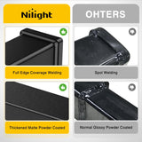Nilight Trailer Hitch Extender Adapt 1-1/4 Inch to 2 Inch Receiver, 4-1/4 Inch Rise or Drop with Bolt Nut Clip 350 lbs TW Adjustable Extend 7.5 Inch and 9.5 Inch Length Matte Black Powder Coated, view 5