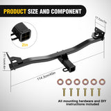Nilight Trailer Hitch for 2022-2026 Hyundai Tucson 2023-2026 Kia Sportage, view 2