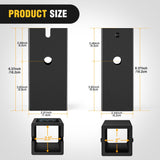 Nilight Trailer Hitch Receiver Adapter Reducer Extender Converter Sleeve Set 3 to 2-1/2 or 2-Inch and 2-1/2Inch to 2Inch Receiver Hitches Towing Accessories for RV Truck Bike Rack and Cargo Carriers, view 3