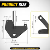 Nilight Trailer Hitch Receiver Compatible with Honda TRX 250 Recon ATV Hitch 1997-2018, view 2