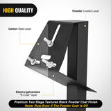 Nilight Trailer Hitch Spare Tire Carrier Adjustable Hitch Spare Tire Mount for Truck SUV ATV UTV for 2 Inch Receiver Fits 5 & 6 Lugs Trailer Wheels, view 3